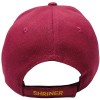 Eagle Emblems Shriner Emblem MAROON BURGUNDY With Shadow Embroidered Cap