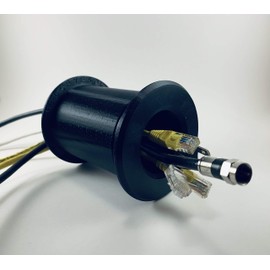 Wall Eye Wall Port 2" ID - 3 5/8" - 6 5/8" Wall Thickness (Black)