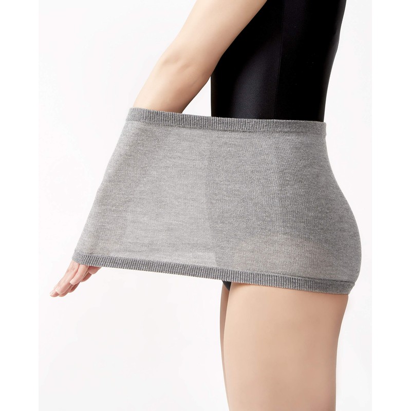 Selvan Far Infrared Silk Haramaki Gray