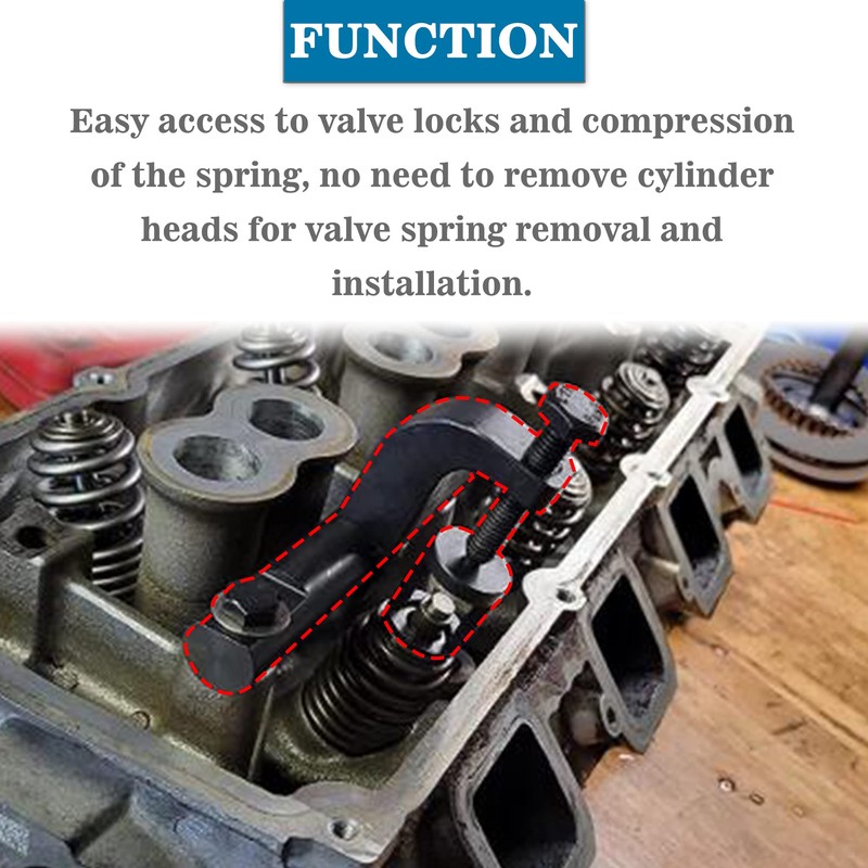 Mejiao POW352003 Valve Spring Compressor Tool, Fit for Dodge 5.7,