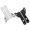 RAGBUSCLE Motorcycle Front Fork Teardrop Tie-Down Brackets, Front Tie-Down Brackets