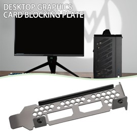 YINETTECH DP+HDM Low Profile Graphics Card Bracket Compatible with Sapphire AMD HP Radeon RX 6400