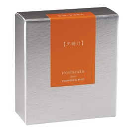 PILOT Iroshizuku Bottled Fountain Pen Ink, Yu-Yaki, Sunset Orange (Orange) 50ml Bottle (69210)
