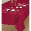 Prime Linens Home Decorative Classic Damask Printed Jacquard Tablecloth Rectangle