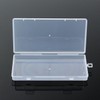 Ring type photo card plastic case 8p sticker Holder 2ea