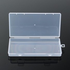 Ring type photo card plastic case 8p sticker Holder 2ea