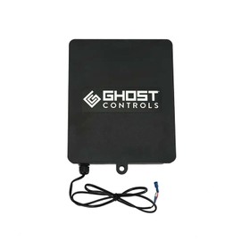 GHOST CONTROLS ABBT Battery Box Kit For Vehicular Swing Gates Or Deer Feeders (Kit With 0 Batteries), Black - ABBT-NB