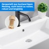 Bathtub Plug with Adjustable Screws Plug for Sinks Bathtub Plug