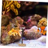 Sosoport 2 Pcs Aquarium Decoration Fish Tank Ornaments Landscaping Decor