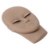 Eyelash Mannequin Head Double Laryer Eyelash Extension Removable Eyelids Makeup
