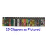 20 Brand New Full Size Refillable Original Clipper Lighters