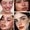 2-in-1 Petal Blush & Freckle Makeup for Natural Sunkissed Look,