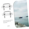 ULTECHNOVO 4pcs Heavy Duty Stainless Steel U-Bolts for Boat Trailers