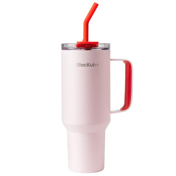 Blackube 1.2 Liter Tumbler with Handle, Ceramic Inner Surface, Lid