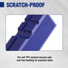 WORKPRO 6" Magnetic Vise Jaw Pads, TPU Soft Grips with