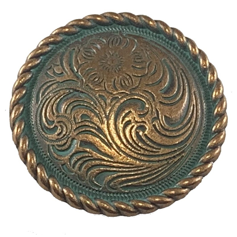 GENUINE TEXAS BRAND Set of 6 Americana Drawer Knobs in