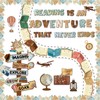 Honoson 48 Pcs Travel Bulletin Board Set Classroom Decorations Reading