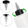 10Pcs Plastic Squeeze Bottles with Twist Cap,Clear Dispensing Bottles with