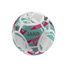 JAKO Glory Play Ball, White/Ruby Red/Cool Grey, 5