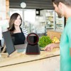 Docooler Desktop Barcode Scanner, Automatic Omnidirectional Desktop Barcode Scanner, Hands-free