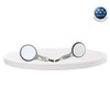Osung Dental Double Sided Simple Stem Mouth Mirror #4, 5