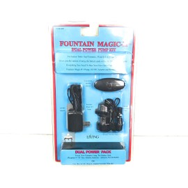 Fountain Magic III Standard Power Battery Operated Dual Power Pump Kit
