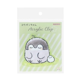 Sunstar Stationery Koupen-chan Goods Clip, Acrylic, Midori S3625974