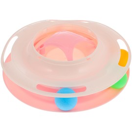 Pet Toys Kitten Toys Cat Toys Cat Chasing Toy Cat Track Training Toy for Cat Cat Amusement Plate Training Toy for Cat Cat Track Cat Teaser Tower