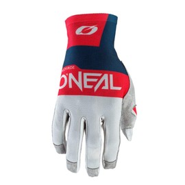 O'Neal Airwear Unisex-Adult Glove (Gray/Blue/Red, 12)