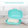 VOCOSTE Soap Dish, Soap Case, Soap Holder, For Travel, Camping,