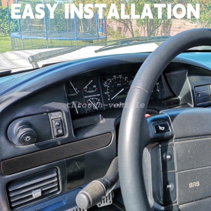 JERBOR Dashboard Panel Bezel Inserts Replace For Ford F150 F250