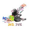 Faber-Castell Grip Fine Pen 0.4Mm 15 Color In A Round