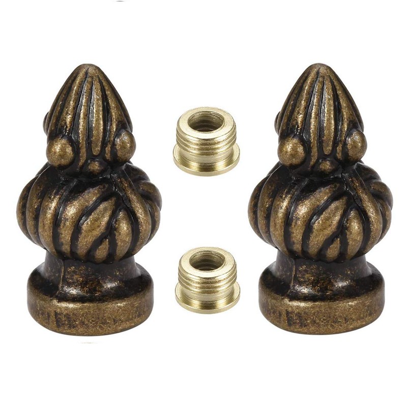 Canomo 2 Packs Lamp Finial Cap Knob Lamp Decoration for