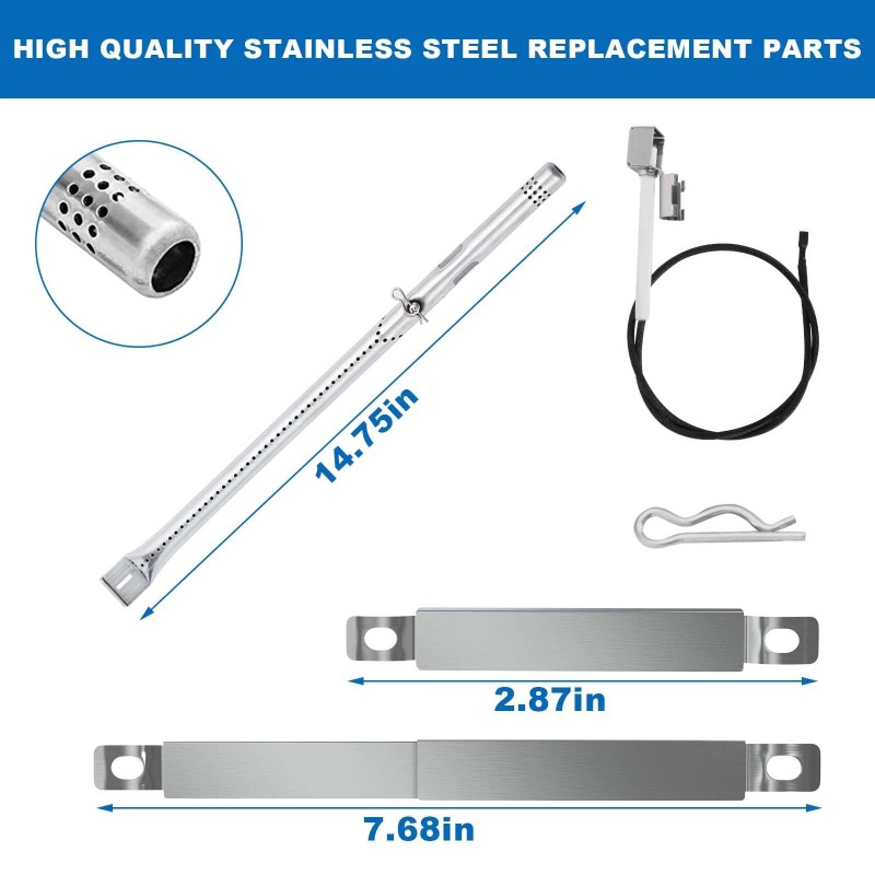 Outspark Grill Replacement Parts for Charbroil Performance TRU-Infrared 300 2-Burner