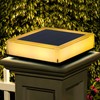 Solar LED Post Light High Brightness Waterproof Safe Stable Solar