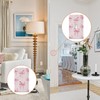 KJIZMO Duplex Outlets Wall Plate Cover, Unbreakable Pink Bows (1)