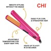 CHI Tourmaline Ceramic Flat Iron, Hair Straightener For An Even