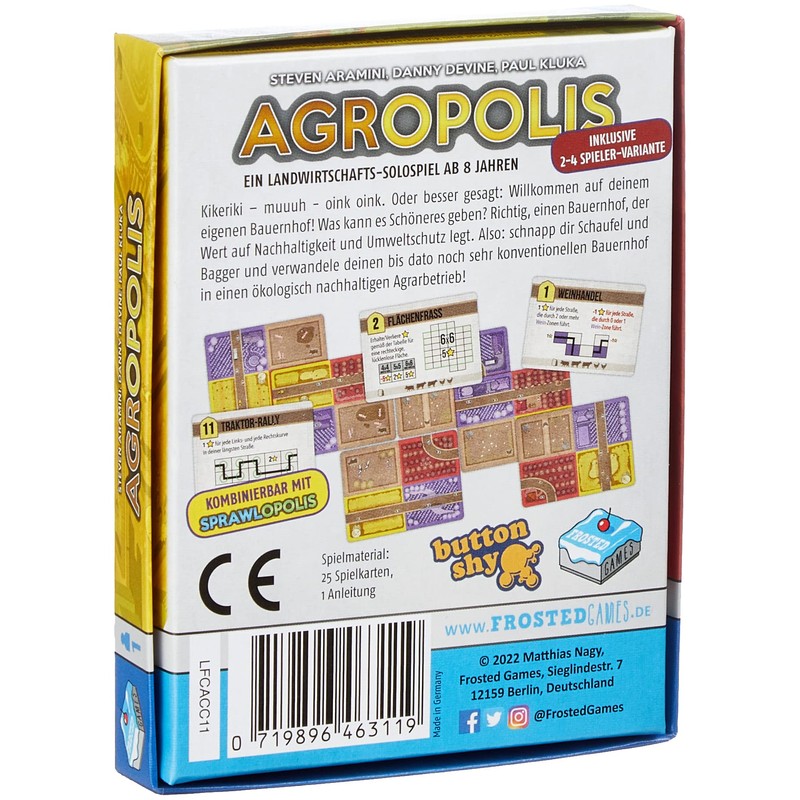 Frosted Games FRG00057 - Agropolis (German)