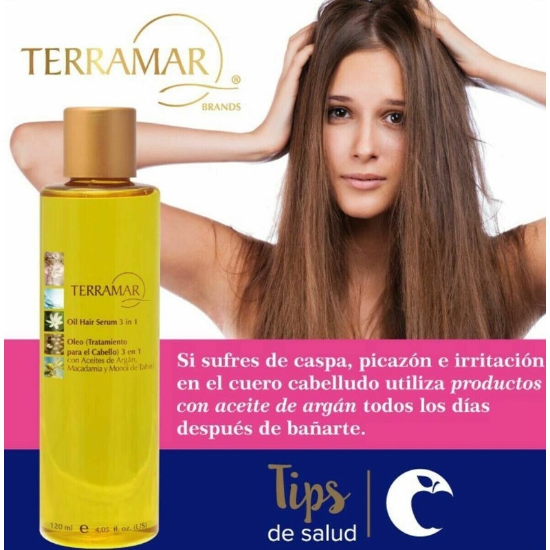 Terramar Oil Hair Serum Oleo By Terramar 120 ml