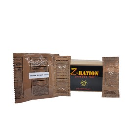 6 Pack MRE Breads and Spreads (Cheddar Cheese, Jalapeno Cheese or Peanut Butter) (6 White Wheat & Peanut Butter)