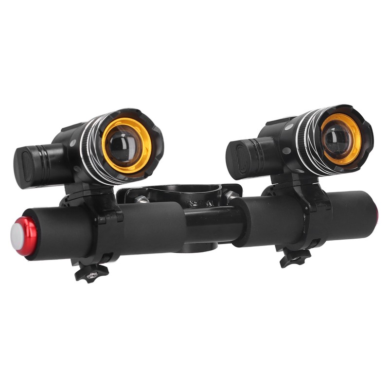 T6 Spotlight LED Headlamp Electric Scooter Holder Front Light With