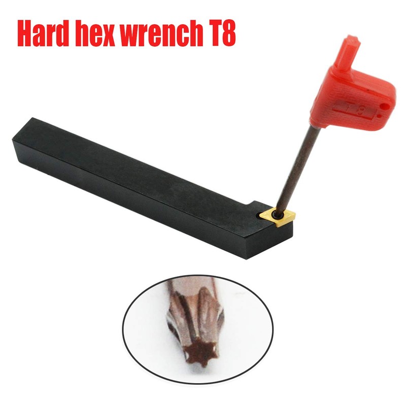 ASZLBYM 3PCS 1/2" CNC Lathe Carbide Turning Tools Indexable Holder