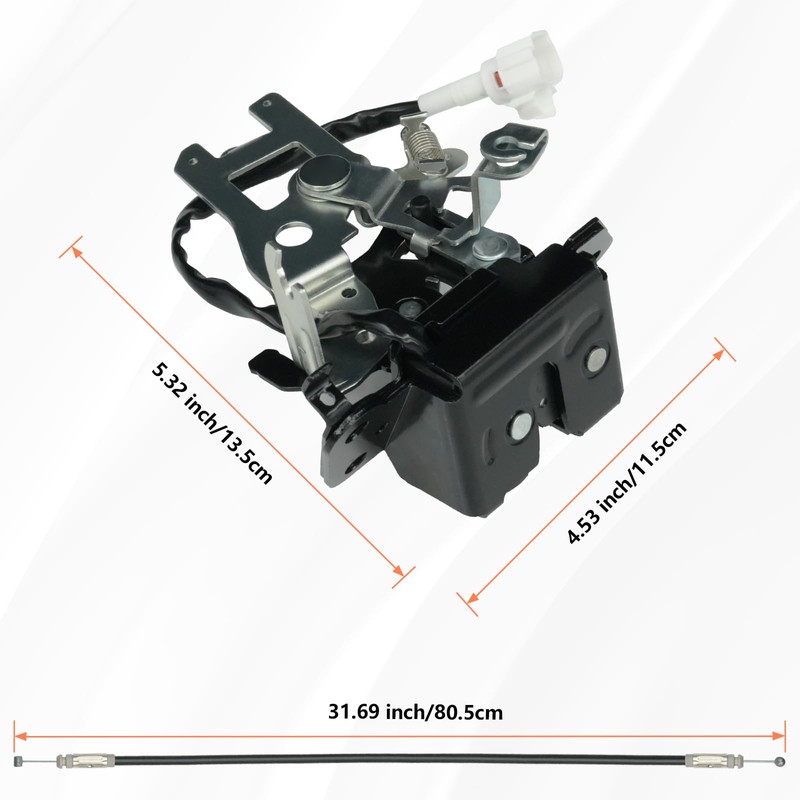 Blycorul Rear Trunk Lock Actuator Compatible with 2001-2007 Toyota Sequoia