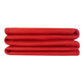 Scarlet Larkspur Super Soft Fleece Blanket – Cosy, Fluffy & Warm Fleece Throw Blankets for Home/Travel, Double Size Large Bed Throws for Adults, Red, 150 X 220 cm