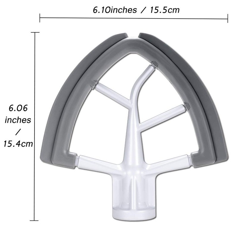 4.5/5 QT Flex Edge Beater for KitchenAid Tilt Head Stand