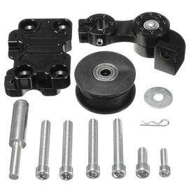 CENPEK Universal Motorcycle CNC Aluminium Regulator Alloy Automatic Adjustment Wheel Chain Tensioner Scooter Tools for Motorcycle Motocross Chopper ATV Dirt Bike