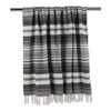 DII Black Farmhouse Stripe Throw