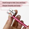 Mr. Pen Handheld Metal Pencil Sharpener with 2 Holes, Pack