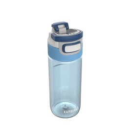 Kambukka Drinking Bottle - Model Elton Tropical Blue - 500 ml - Water Bottle - Dirt and Odour Resistant - Shockproof - Dishwasher Safe - Easy to Hold - Millilitre Marking