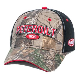 Peterbilt Trucks Motors Realltree Xtra Camouflage & Black 1939 Cap/Hat